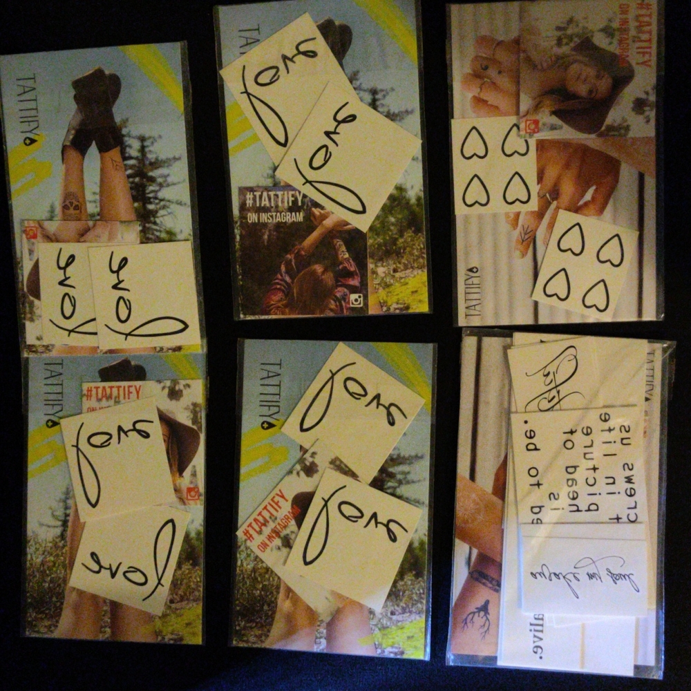 Attitude Temporary Tattoo Bundle